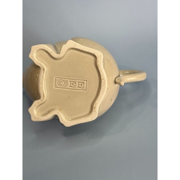 Fitz & Floyd 1976 Ceramic Frog Teapot 5" High 7" Long  Cute Vintage Collectible - Picture 9 of 9